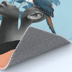 Girl with parrot Rug Gallery Image 4