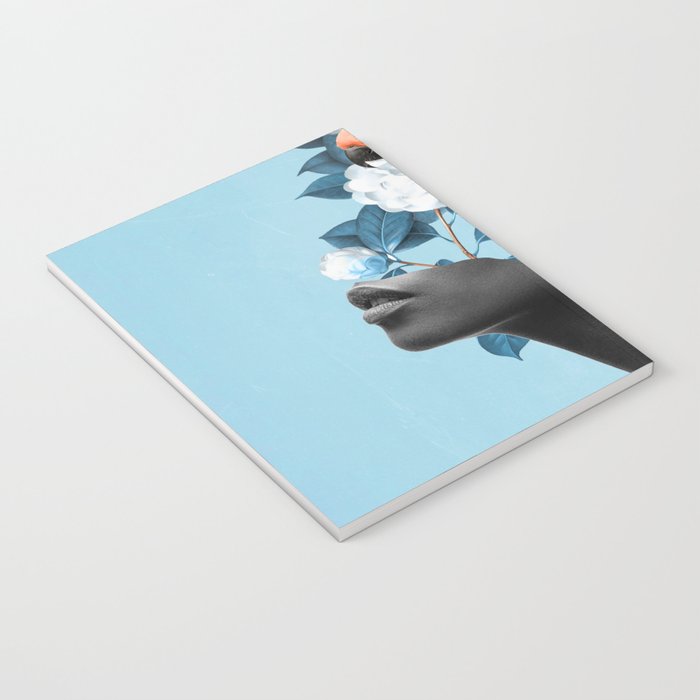Girl with parrot Notebook Gallery Image 3