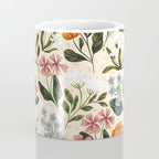 Wild Flowers ~ vol2.  vintage inspired botanical Coffee Mug Gallery Image 4