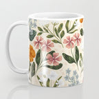 Wild Flowers ~ vol2.  vintage inspired botanical Coffee Mug Gallery Image 3