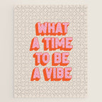 What A Time To Be A Vibe: The Peach Edition Jigsaw Puzzle Gallery Image 1