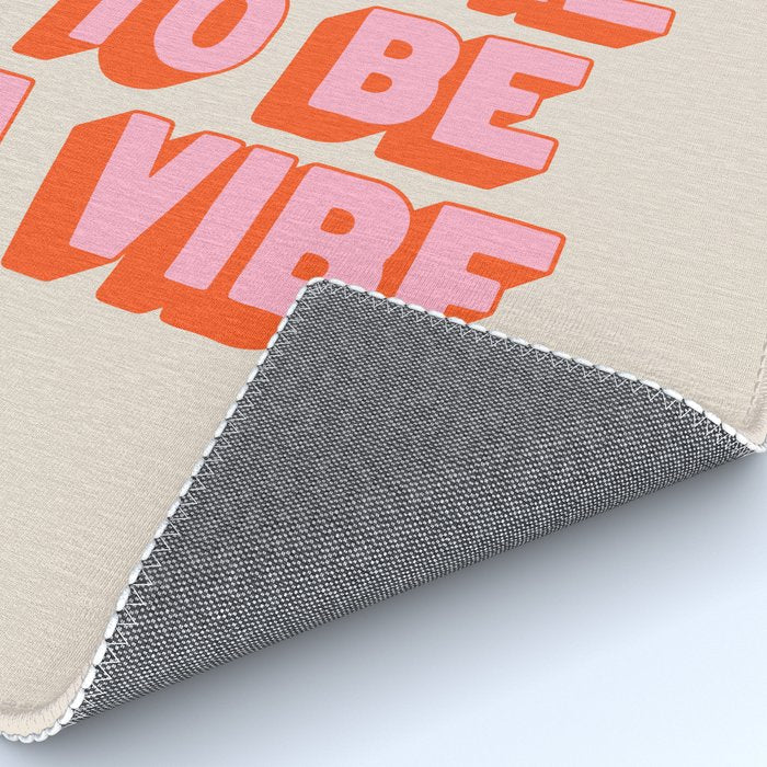 What A Time To Be A Vibe: The Peach Edition Rug Gallery Image 4