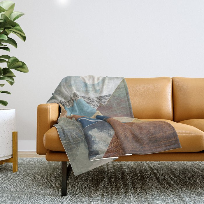 Mountain Pass Throw Blanket Gallery Image 1