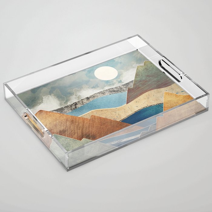 Mountain Pass Acrylic Tray Gallery Image 1