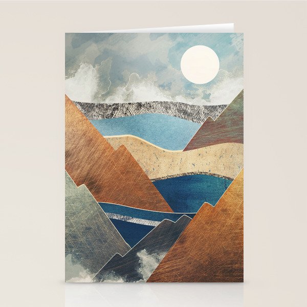 Mountain Pass Stationery Card Gallery Image 2