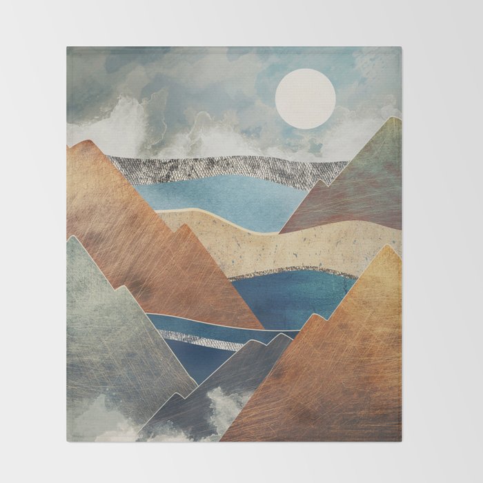 Mountain Pass Throw Blanket Gallery Image 2