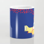 Yellow Submarine Bubbling Love Coffee Mug Gallery Image 4