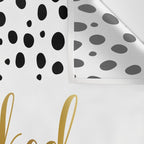 Get Naked Sign, Funny Bathroom Art, Black, White and Gold Wall Tapestry Gallery Image 3
