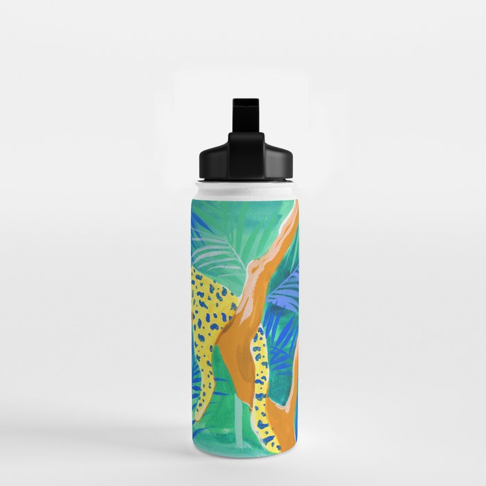 Leopard on Tree Water Bottle Gallery Image 2