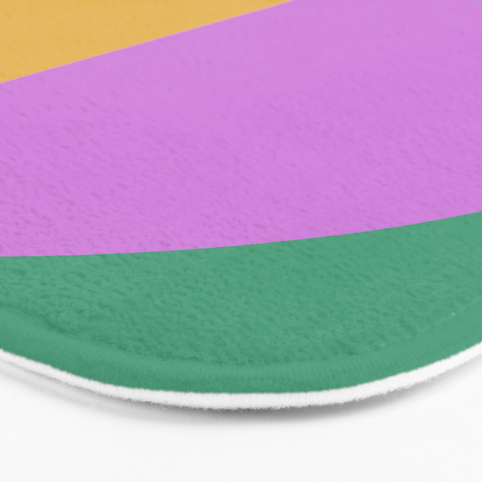 Color Block Abstract III Bath Mat Gallery Image 3