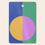 Color Block Abstract III Cutting Board Gallery Image 1