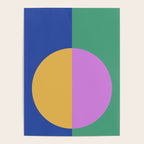 Color Block Abstract III Poster Gallery Image 4