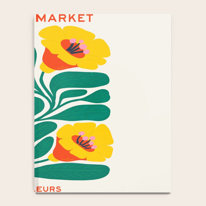 Orioles & Golden Poppy: Les Fleurs | Flower Market 04 | Spring Summer 23 Notebook Gallery Image 4
