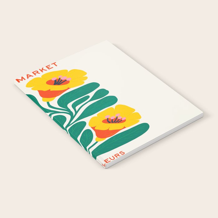 Orioles & Golden Poppy: Les Fleurs | Flower Market 04 | Spring Summer 23 Notebook Gallery Image 2