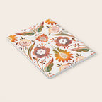  seamless pattern vase with decorative Damascus Notebook Gallery Image 3