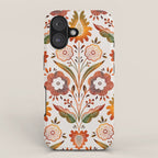  seamless pattern vase with decorative Damascus iPhone Case Gallery Image 1