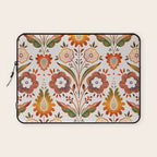  seamless pattern vase with decorative Damascus Laptop Sleeve Gallery Image 1