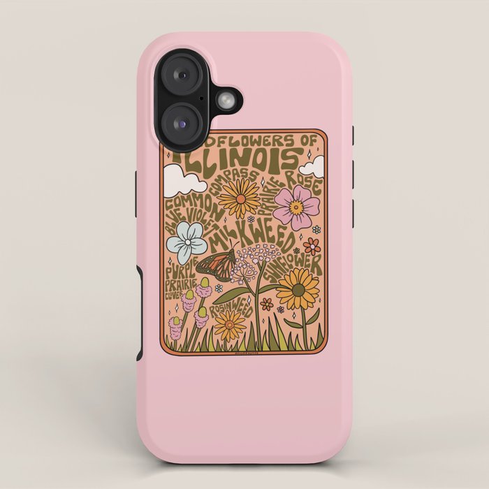 Illinois Wildflowers iPhone Case Gallery Image 1