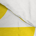 Mid Century Modern Geometric 04 Lemon Yellow Comforter Gallery Image 4