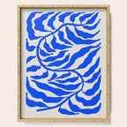 Wild Ferns: Ultramarine Blue Edition Serving Tray Gallery Image 1