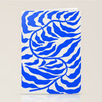 Wild Ferns: Ultramarine Blue Edition Stationery Card Gallery Image 2