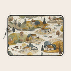 Cozy Heirloom Countryside Charm Laptop Sleeve Gallery Image 1