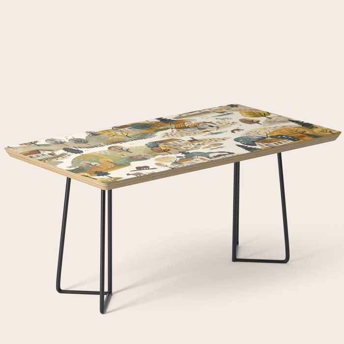 Cozy Heirloom Countryside Charm Coffee Table Gallery Image 1