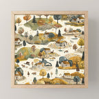Cozy Heirloom Countryside Charm Mini Art Print Gallery Image 1