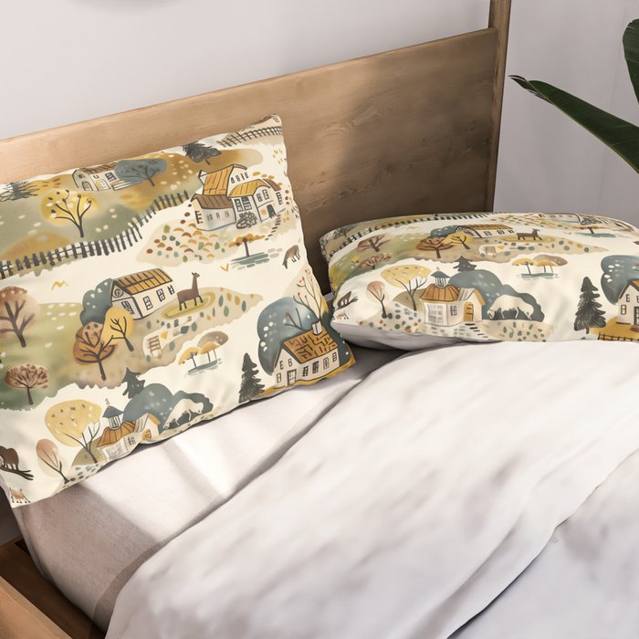 Cozy Heirloom Countryside Charm Pillow Sham Gallery Image 2