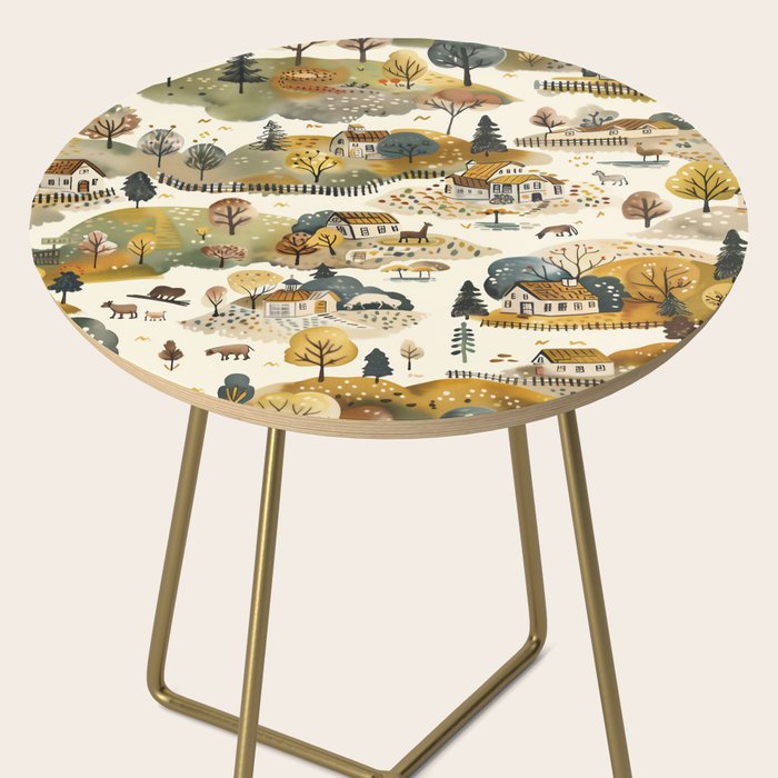 Cozy Heirloom Countryside Charm Side Table Gallery Image 2