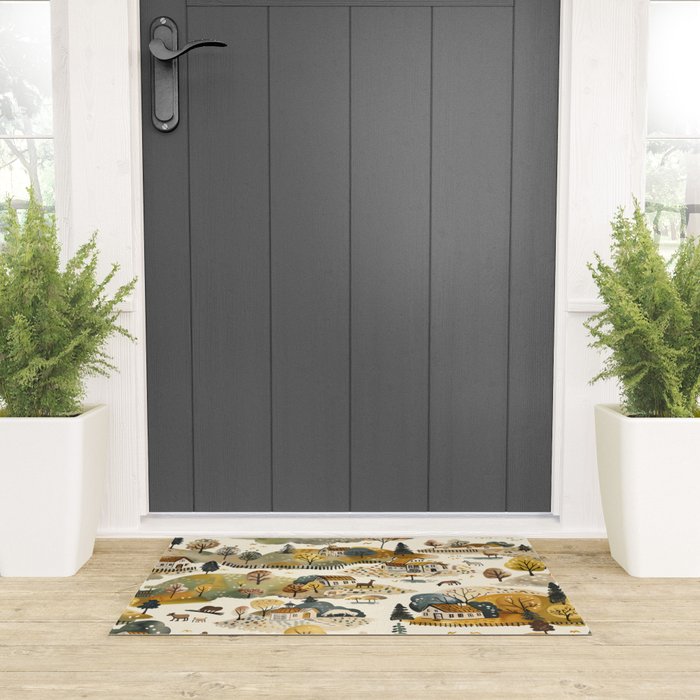 Cozy Heirloom Countryside Charm Welcome Mat Gallery Image 3