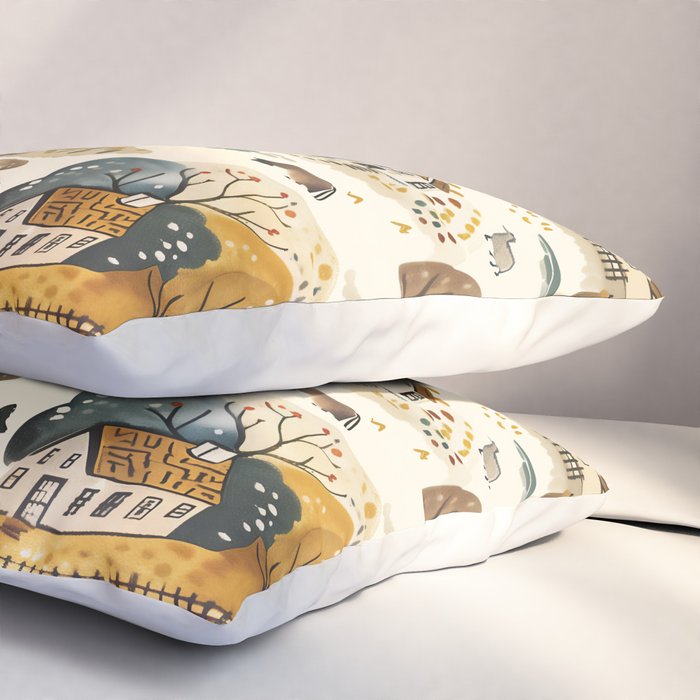 Cozy Heirloom Countryside Charm Pillow Sham Gallery Image 3