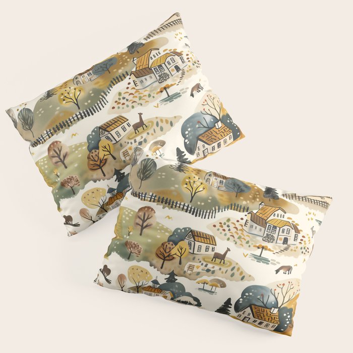 Cozy Heirloom Countryside Charm Pillow Sham Gallery Image 3