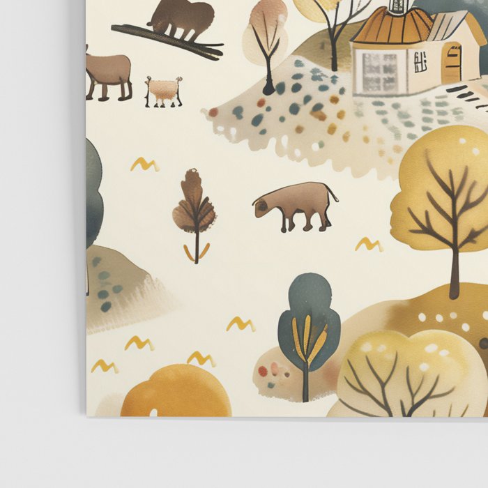 Cozy Heirloom Countryside Charm Poster Gallery Image 3