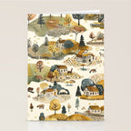 Cozy Heirloom Countryside Charm Stationery Card Gallery Image 2