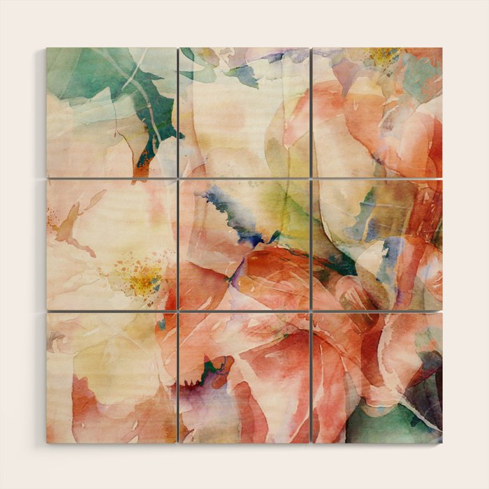 Bloom 2 Wood Wall Art Gallery Image 1