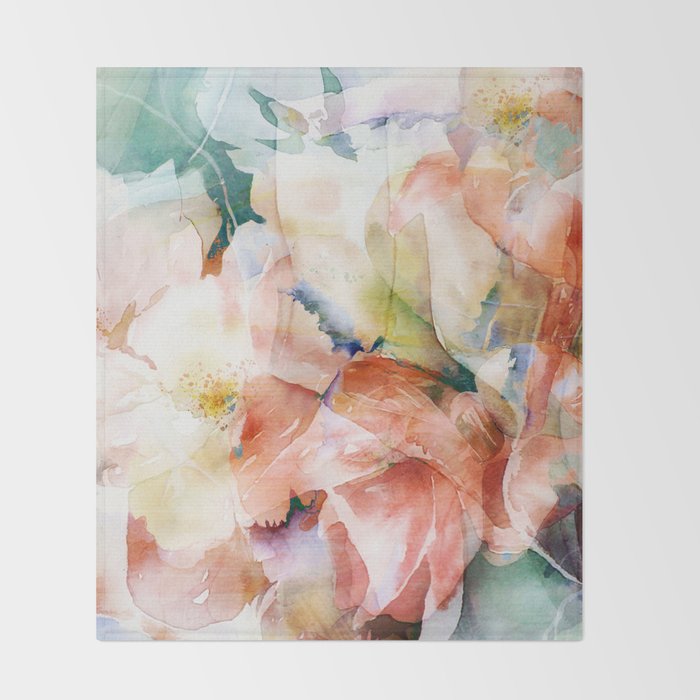 Bloom 2 Throw Blanket Gallery Image 2