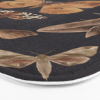 Night butterflies 2 Bath Mat Gallery Image 3