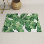 Tropical banana leaves VI Rug Gallery Image 1