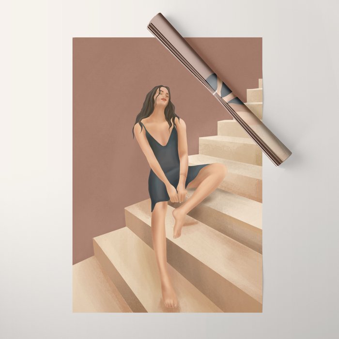 Stairs Wrapping Paper Gallery Image 1