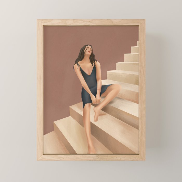 Stairs Mini Art Print Gallery Image 1