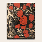 Red Tulip Moon Rise Bunny Notebook Gallery Image 4