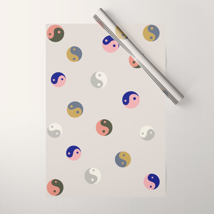 Yin and yang  Wrapping Paper Gallery Image 1