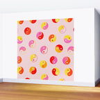Ying Yang Bright Pattern Wall Mural Gallery Image 2