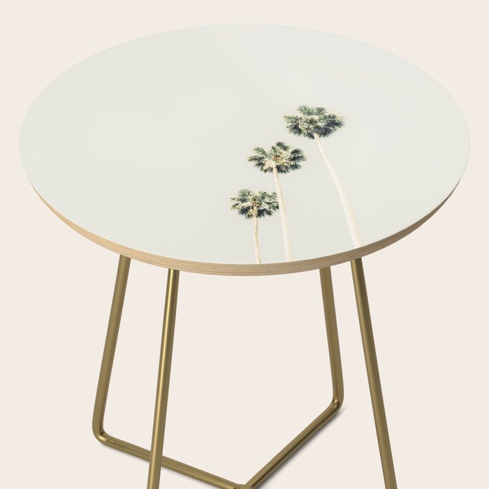 Palm Trees - Minimalist Palm Springs California Travel Photography Side Table Gallery Image 2