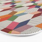 Colorblock Star Bath Mat Gallery Image 3