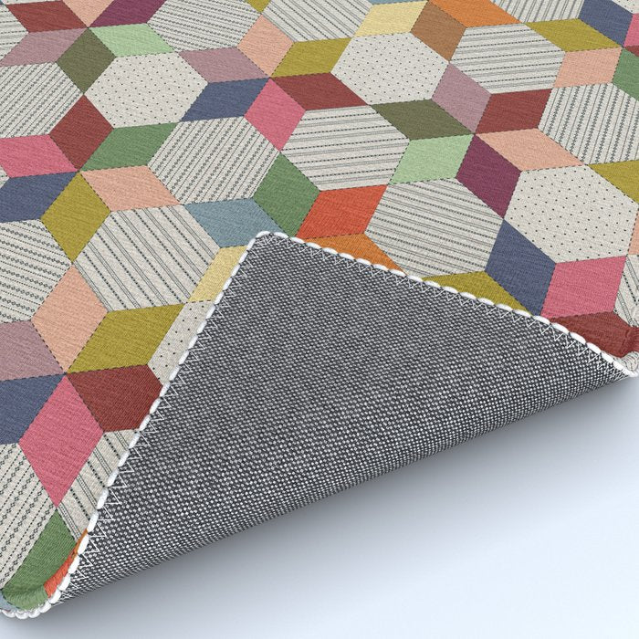 Colorblock Star Rug Gallery Image 4