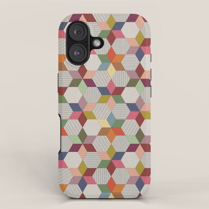 Colorblock Star iPhone Case Gallery Image 1