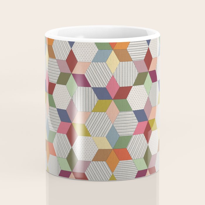 Colorblock Star Coffee Mug Gallery Image 4