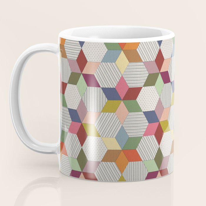 Colorblock Star Coffee Mug Gallery Image 3